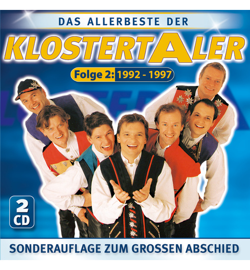 Klostertaler (Die Jungen) - Das Allerbeste der... - Folge 2: 1992-1997 (2CD)