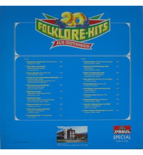 20 Folklore-Hits aus sterreich