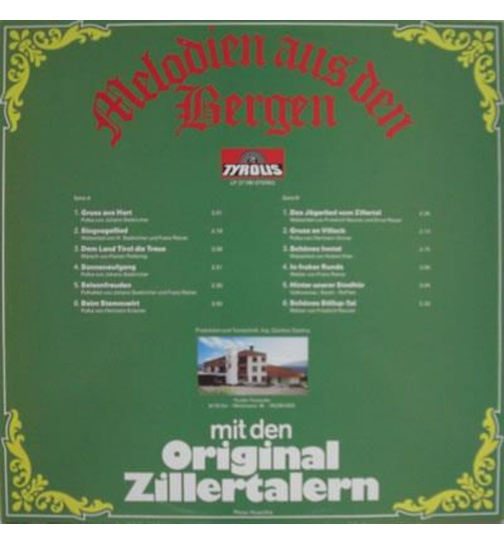 Original Zillertaler - Melodien aus den Bergen