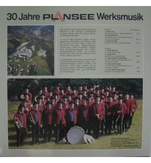 Plansee Werksmusikkapelle - 30 Jahre