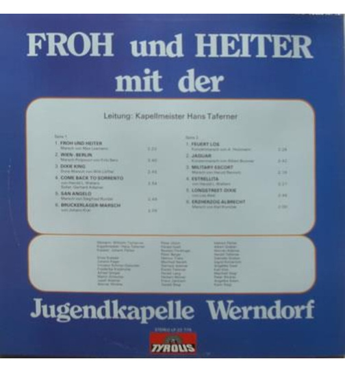 Jugendkapelle Werndorf - Froh und Heiter