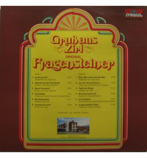 Orig. Fragensteiner - Gru aus Zirl