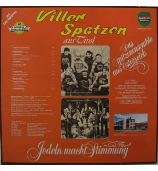 Orig. Viller Spatzen - Jodeln macht Stimmung