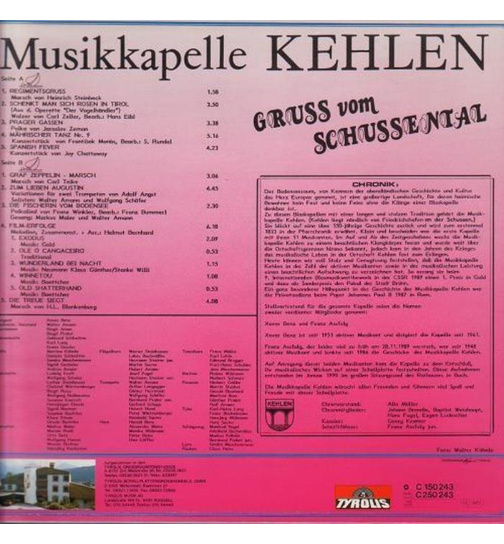 Musikkapelle Kehlen - Gru vom Schussental