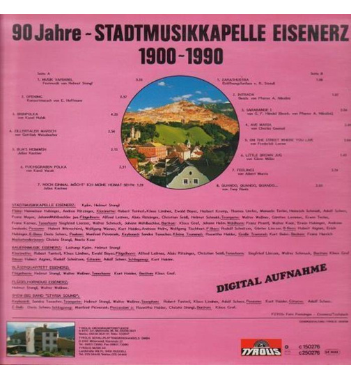 Stadtmusik Eisenerz spielt Musik Variabel - 90 Jahre