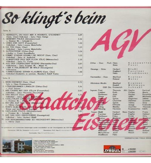 Stadtchor Eisenerz - So klingts beim AGV