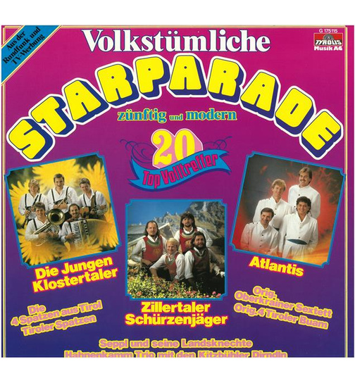 Volkstmliche Starparade - 20 Top Volltreffer