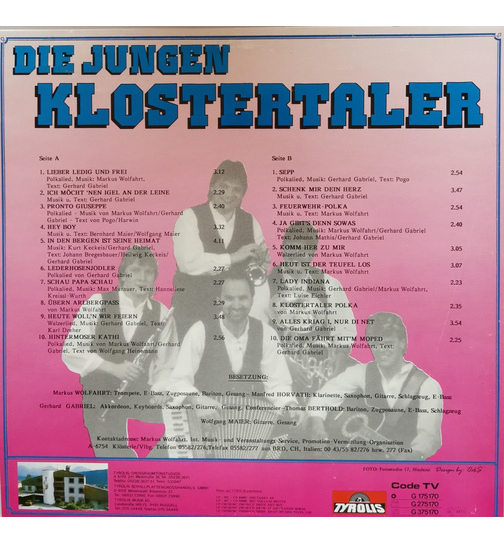 Klostertaler (Die Jungen) - 20 Topvolltreffer