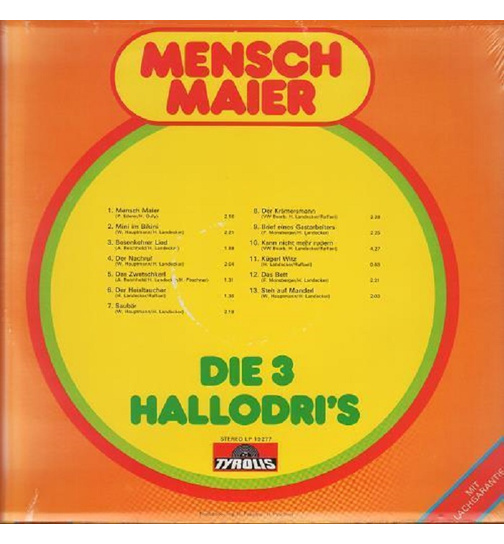 Die 3 Hallodries - Mensch Maier