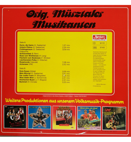 Orig. Mrztaler Musikanten - Hurra, die Gams