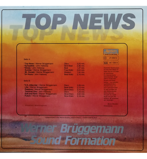 W. Brggemann Sound Formation - Top News