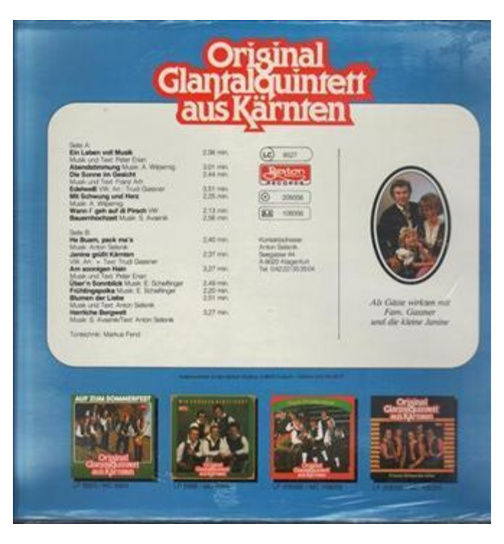 Orig. Glantalquintett aus Krnten - Ein Leben voll Musik