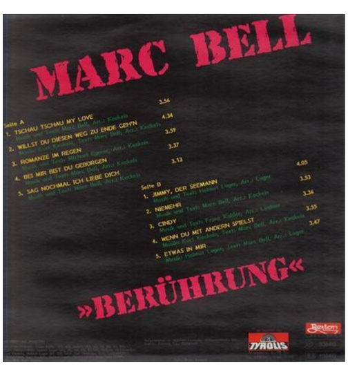 Bell Marc - Berhrung