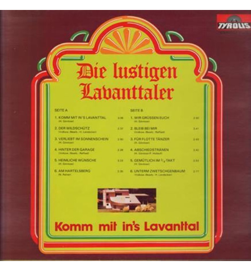 Die Lustigen Lavanttaler - Komm mit ins Lavanttal