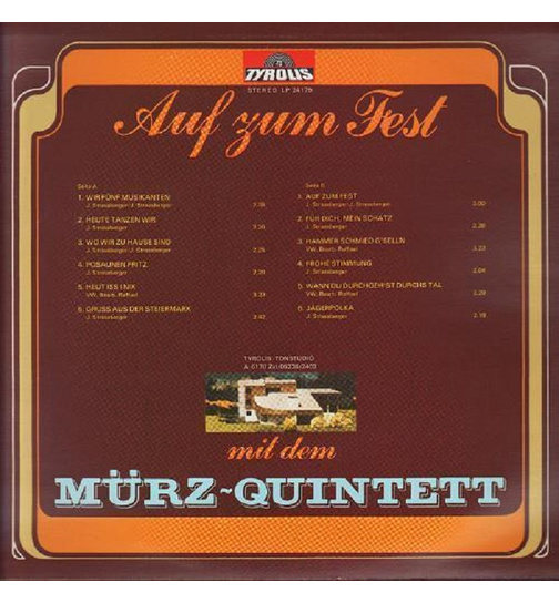 Mrz Quintett - Auf zum Fest