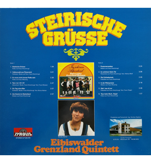 Eibiswalder Grenzland Quintett - Steirische Gre