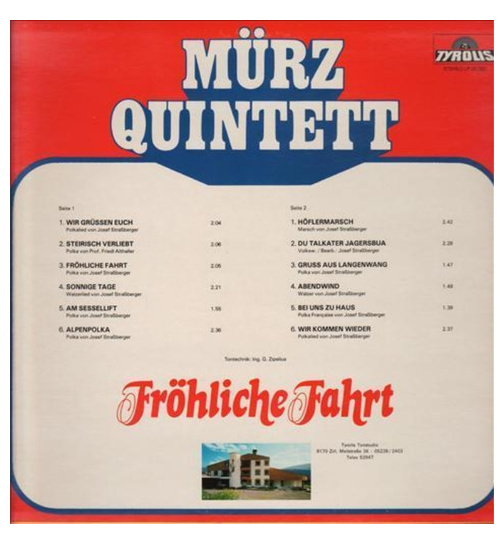 Mrz Quintett - Frhliche Fahrt