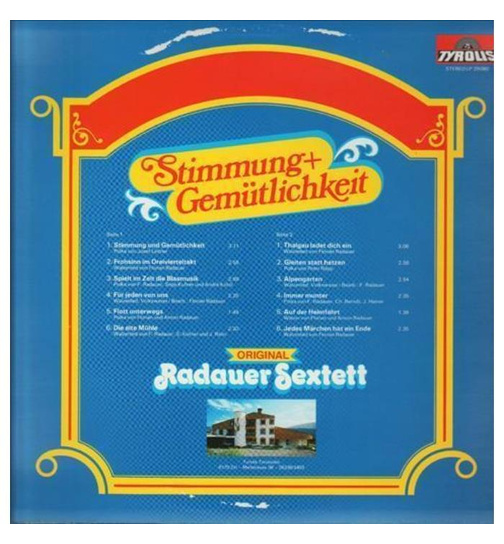 Orig. Radauer Sextett - Stimmung & Gemtlichkeit