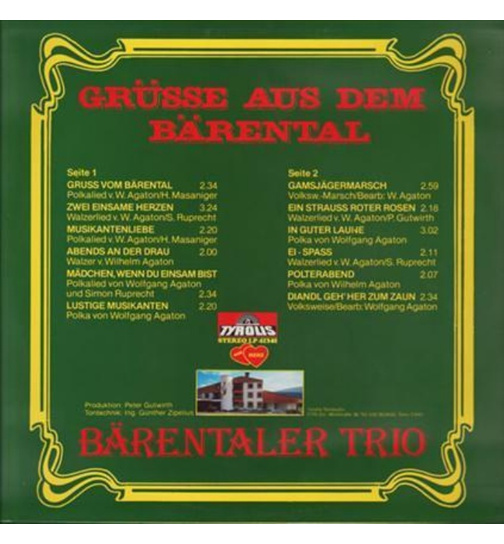 Brentaler Trio - Gre aus dem Brental