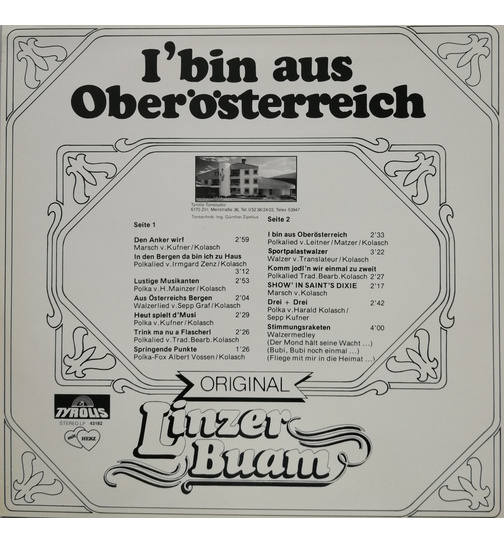 Orig. Linzer Buam - I bin aus Obersterreich