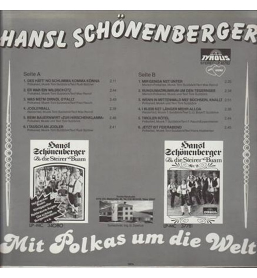 Hansl Schnenberger - Mit Polkas um die Welt