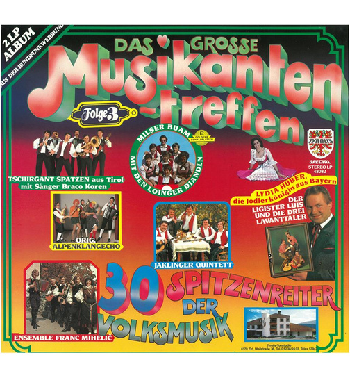 Das grosse Musikantentreffen - Folge 3 (2LP)