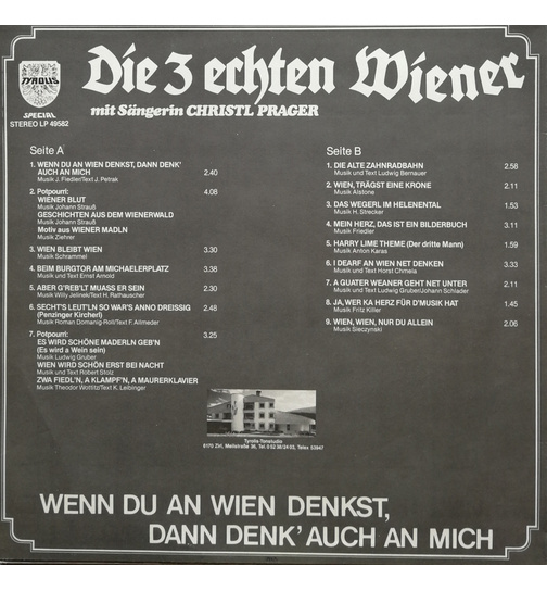 Die 3 Echten Wiener - Wenn du an Wien denkst, denk auch an mich