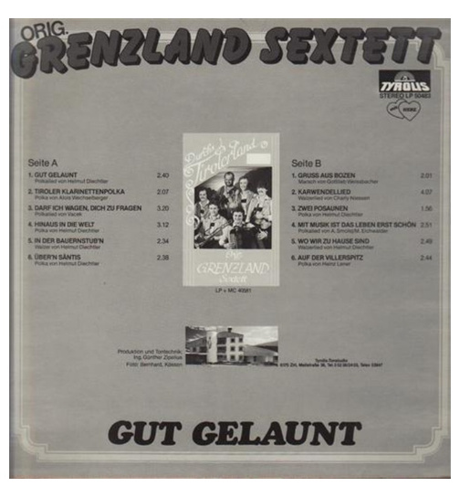 Orig. Grenzland Sextett - Gut gelaunt