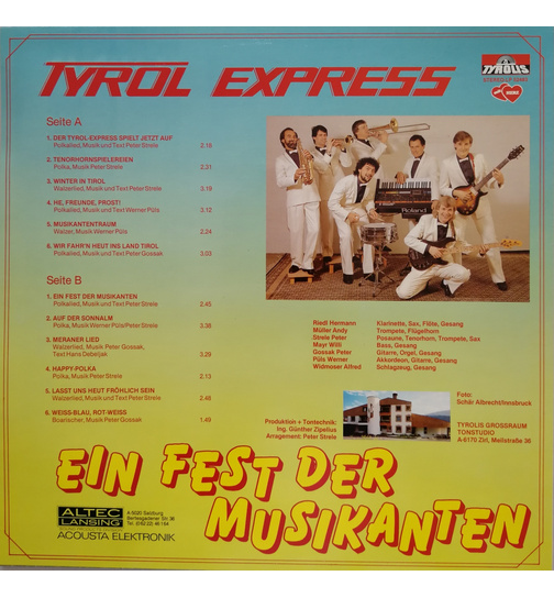 Tyrol Express - Ein Fest der Musikanten