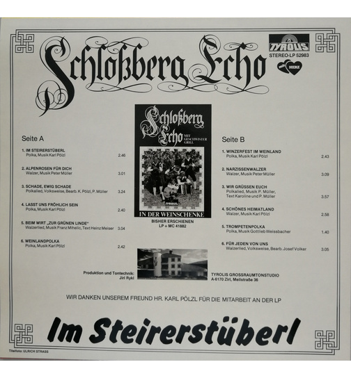 Schlossberg Echo - Im Steirerstberl