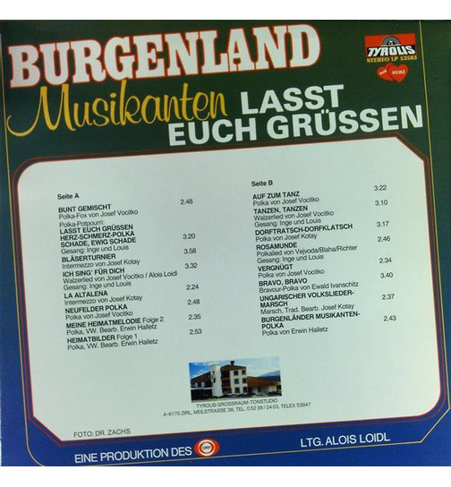 Burgenland Musikanten - Lat euch gren