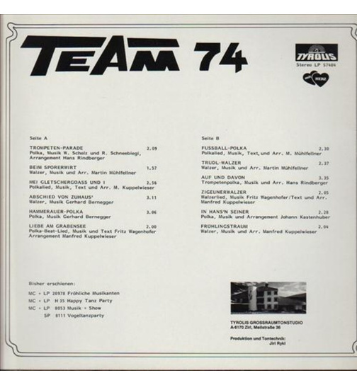 Team 74 - 10 Jahre mit Musik