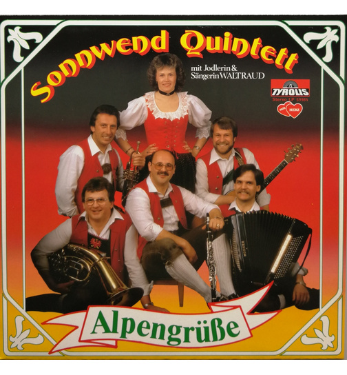 Sonnwend Quintett mit Jodlerin & Sngerin Waltraud - Alpengre