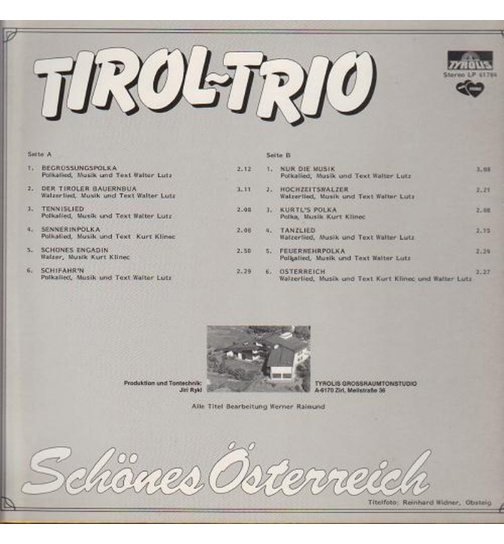 Tirol Trio - Schnes sterreich