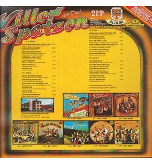 Orig. Viller Spatzen - 25 Jahre Erfolgsmusik (2LP)