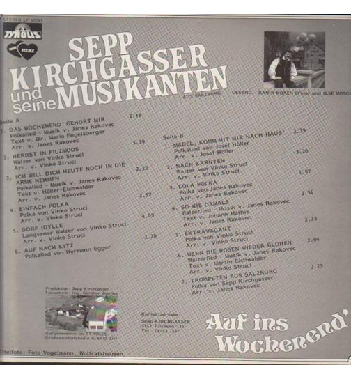 Sepp Kirchgasser und seine Musikanten - Auf ins Wochenend