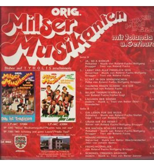 Orig. Milser Musikanten - Start in den Sonnenschein