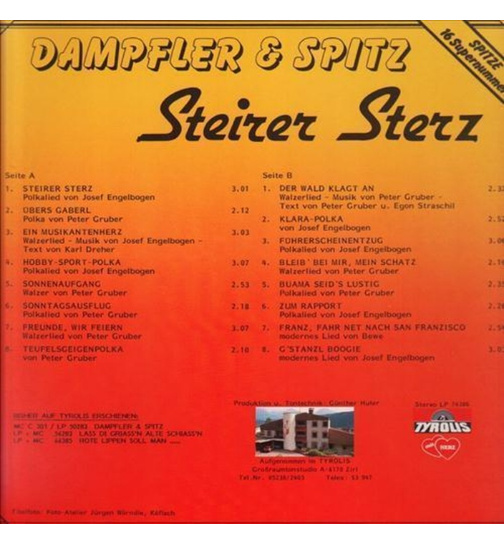 Dampfler & Spitz - Steirer Sterz