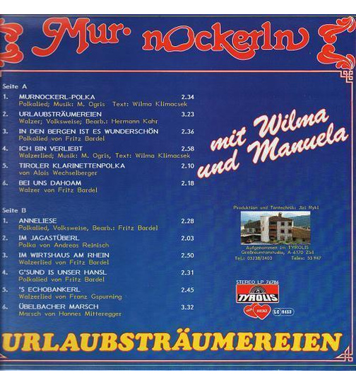 Murnockerln - Urlaubstrumereien