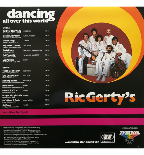 Ric Gerty - Dancing all over this World