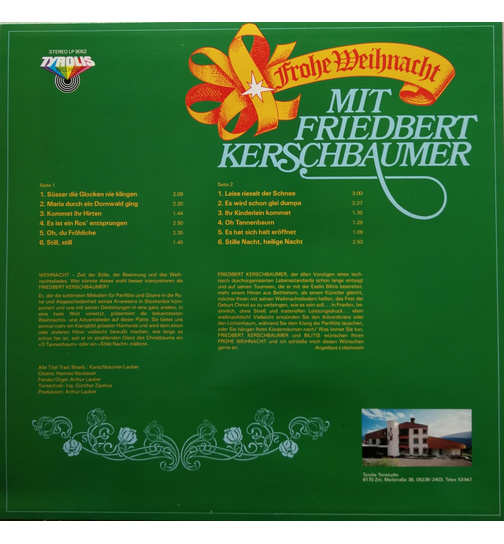 Friedbert Kerschbaumer - Frohe Weihnacht