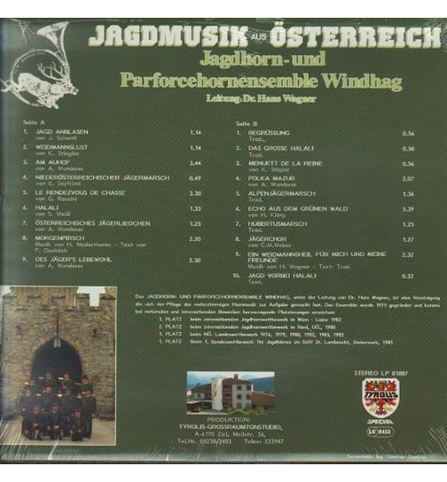 Jagdhorn-Ensemble Windhag - Jagdmusik aus sterreich