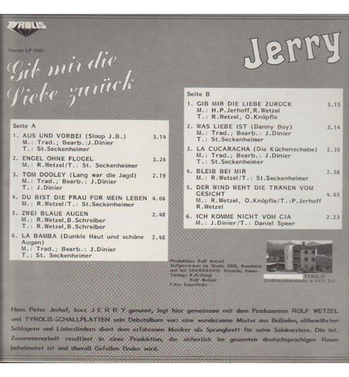 Jerry - Gib mir die Liebe zurck