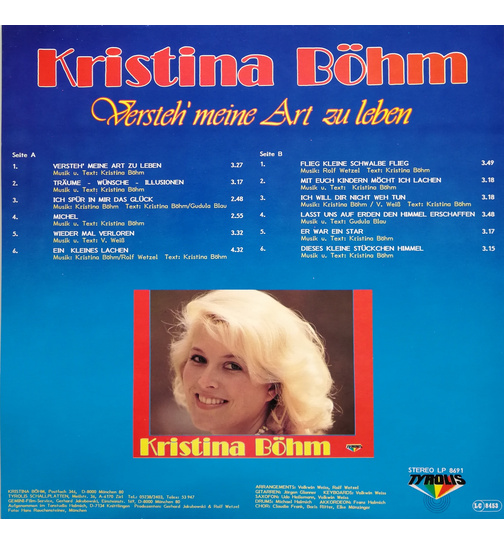 Kristina Bhm - Versteh meine Art zu Leben