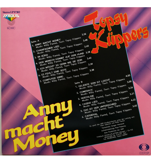 Topsy Kppers - Anny macht Money