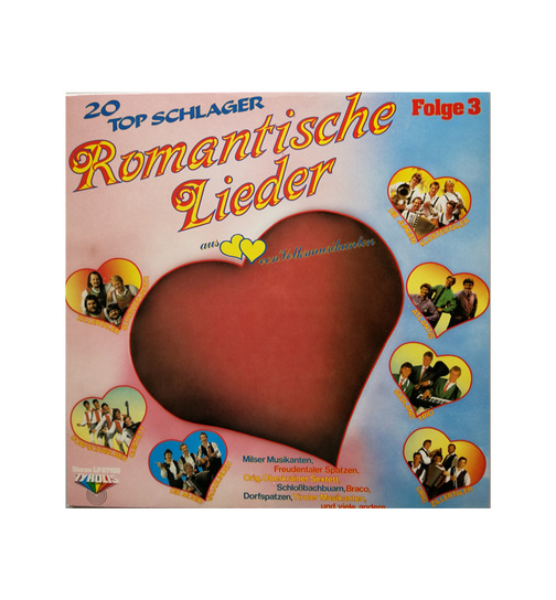 Romantische Lieder - 20 Topschlager - Folge 3