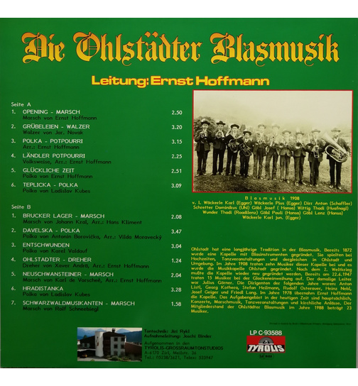 Die Ohlstdter Blasmusik - Opening-Marsch