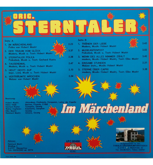 Orig. Sterntaler - Im Mrchenland