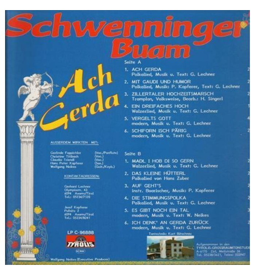 Schwenninger Buam - Ach Gerda