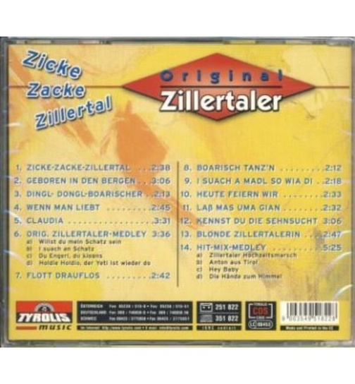 Original Zillertaler - Zicke Zacke Zillertal